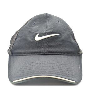 Nike One Vr Golf Cap Hat Mesh Back Fitted Flexfit Size M/L Black